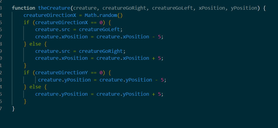 Failed Code Version 1