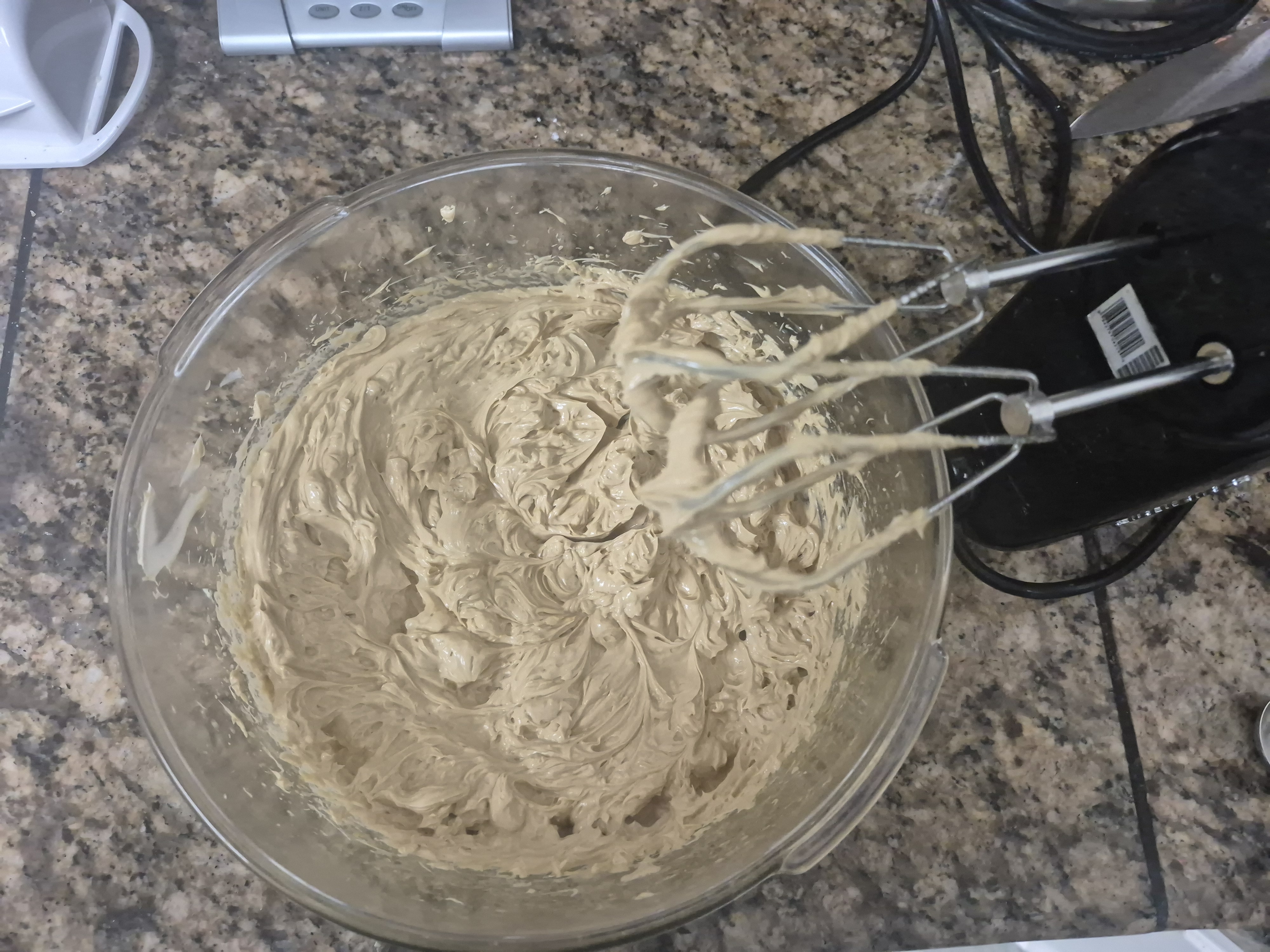 a finished buttercream