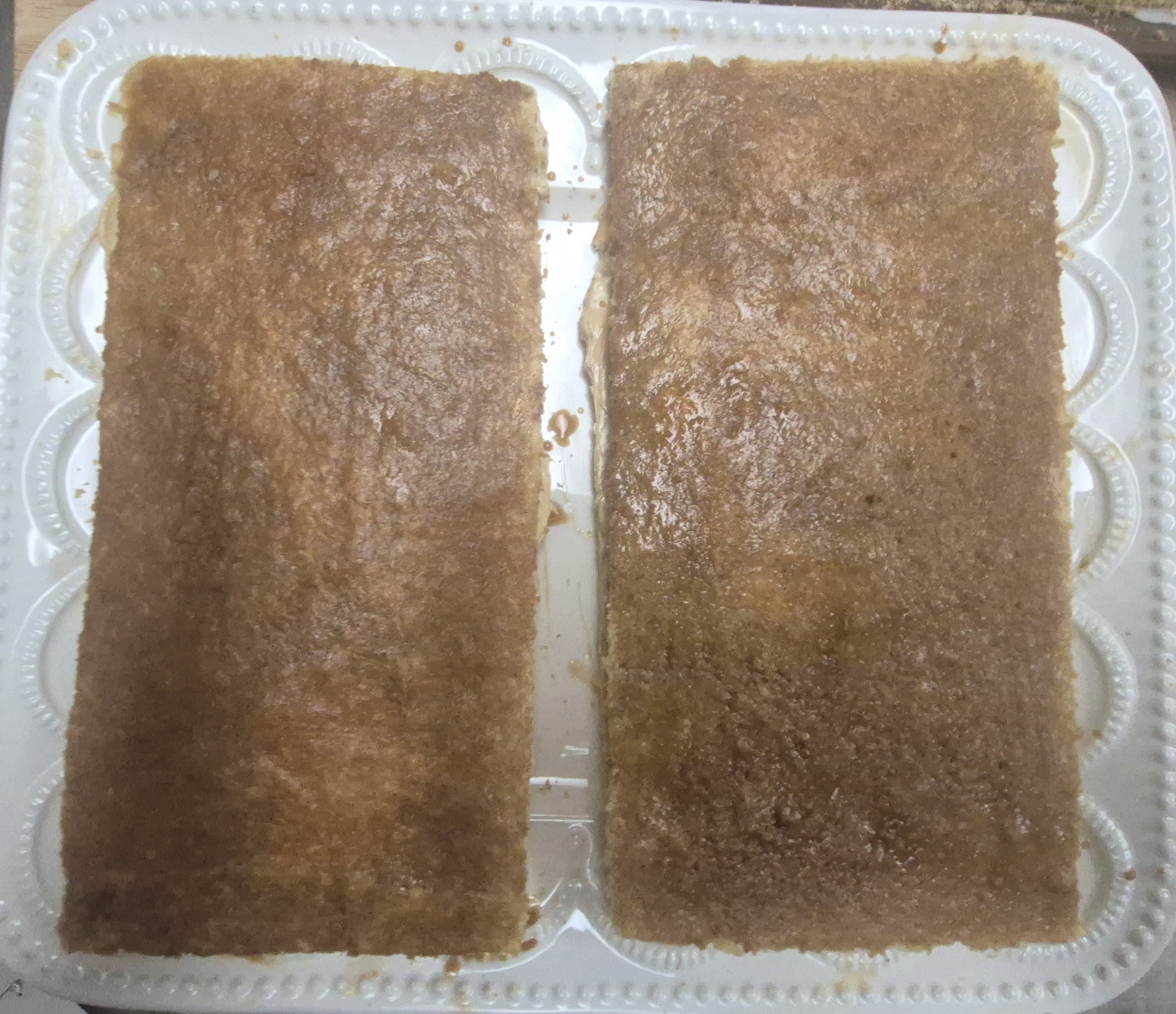 sponge cake soaked in coffee