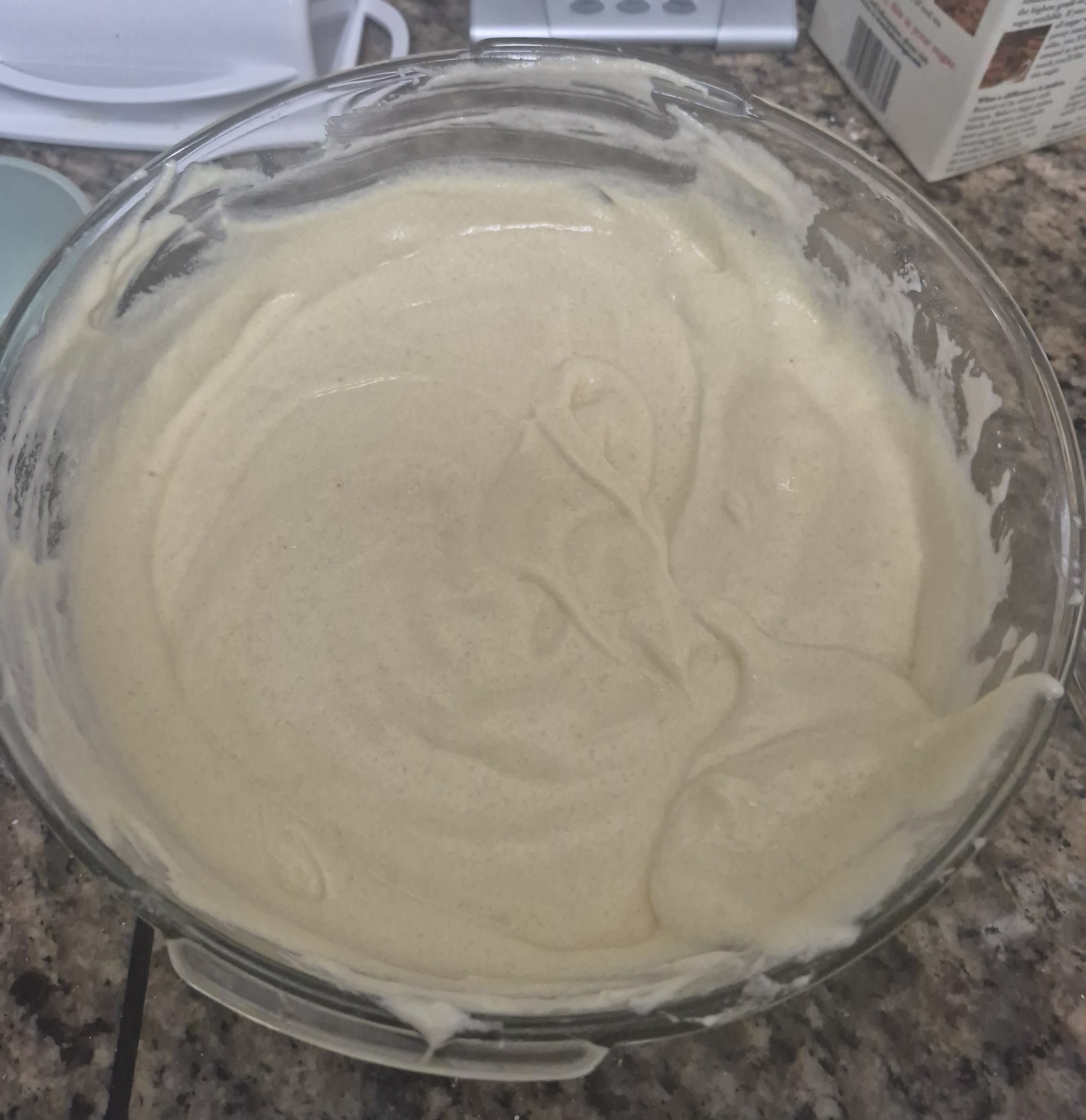 sponge cake batter